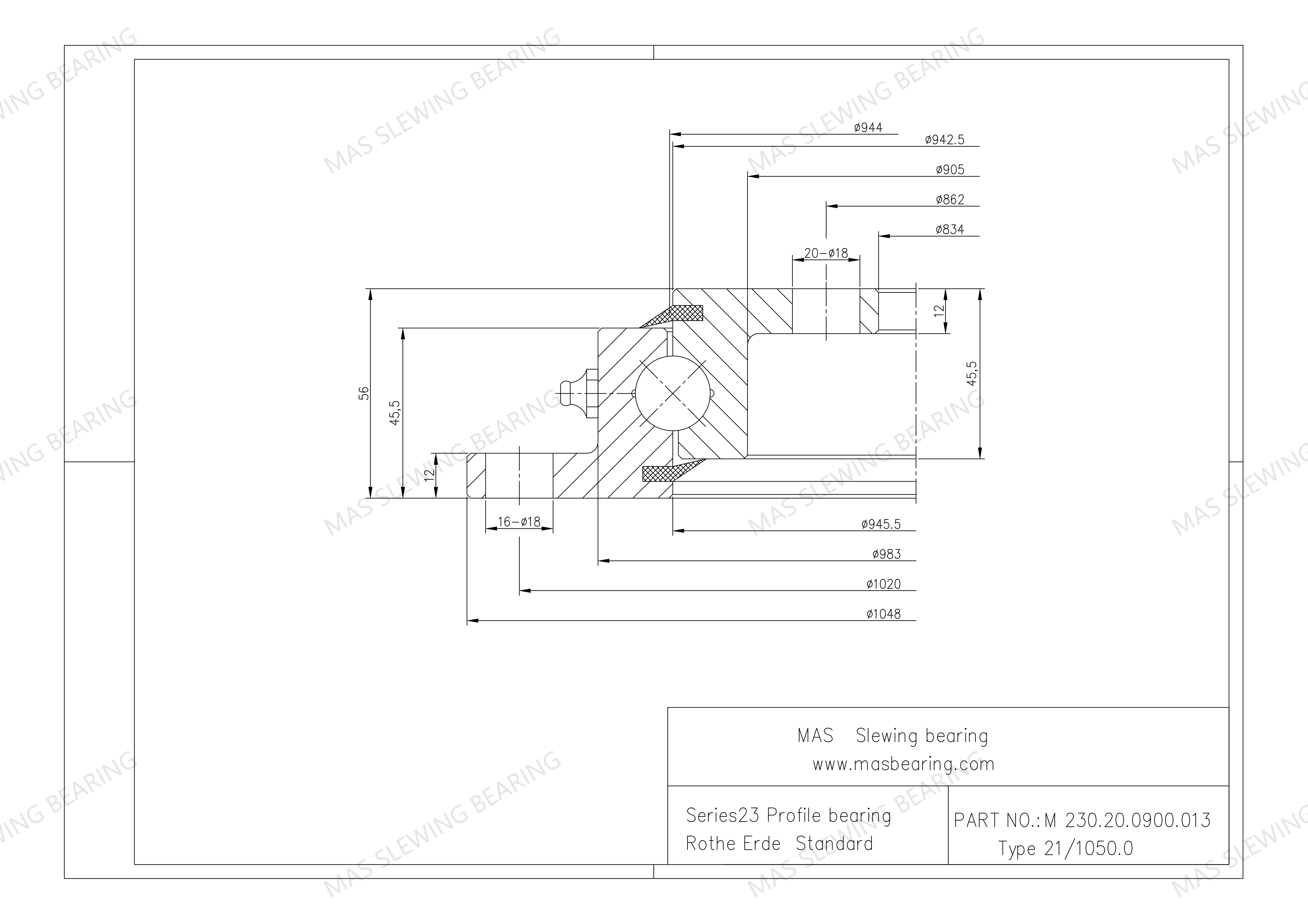 M 230.20.0900.013 Tipo 21/1050.0