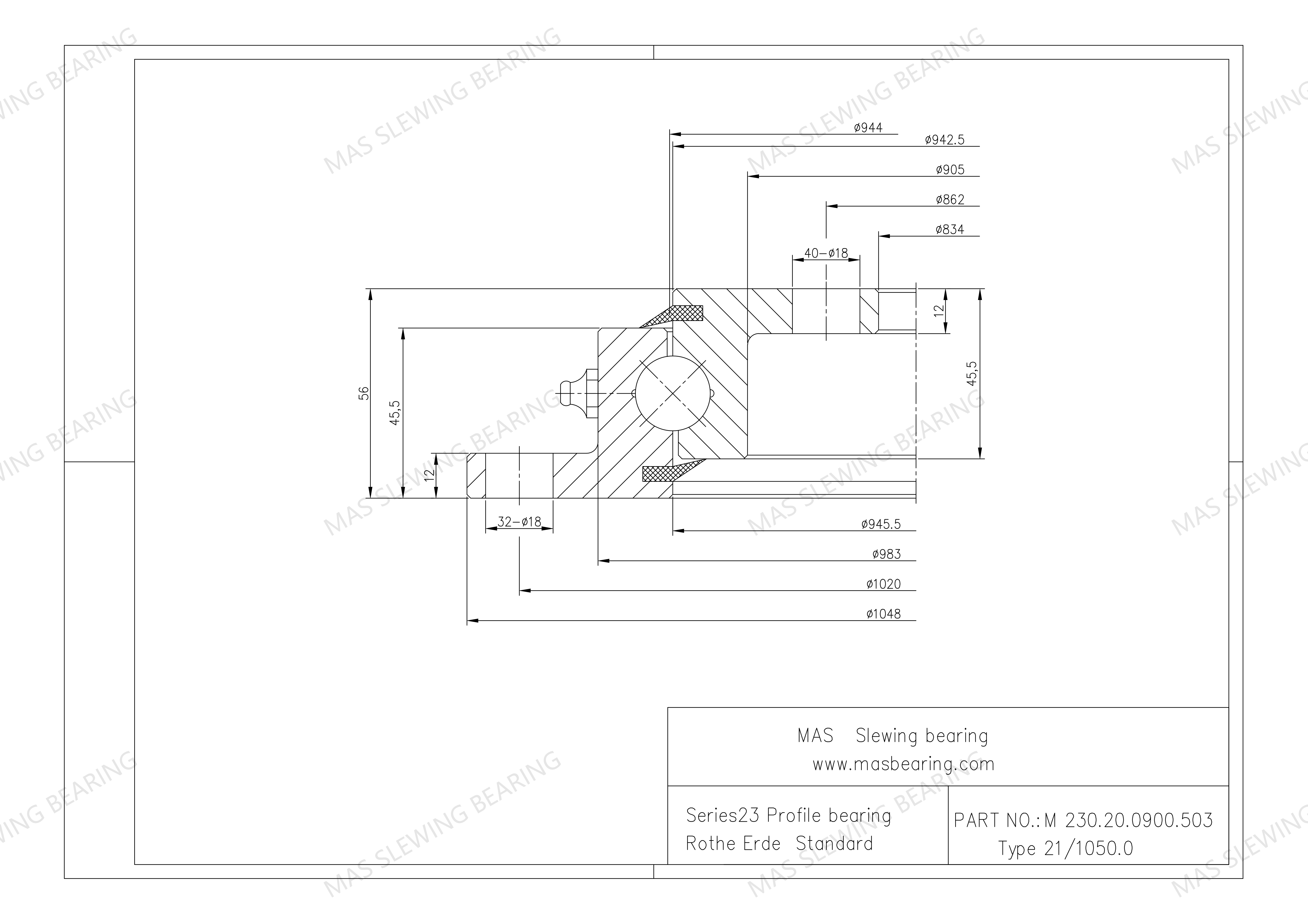 M 230.20.0900.503 Tipo 21/1050.0