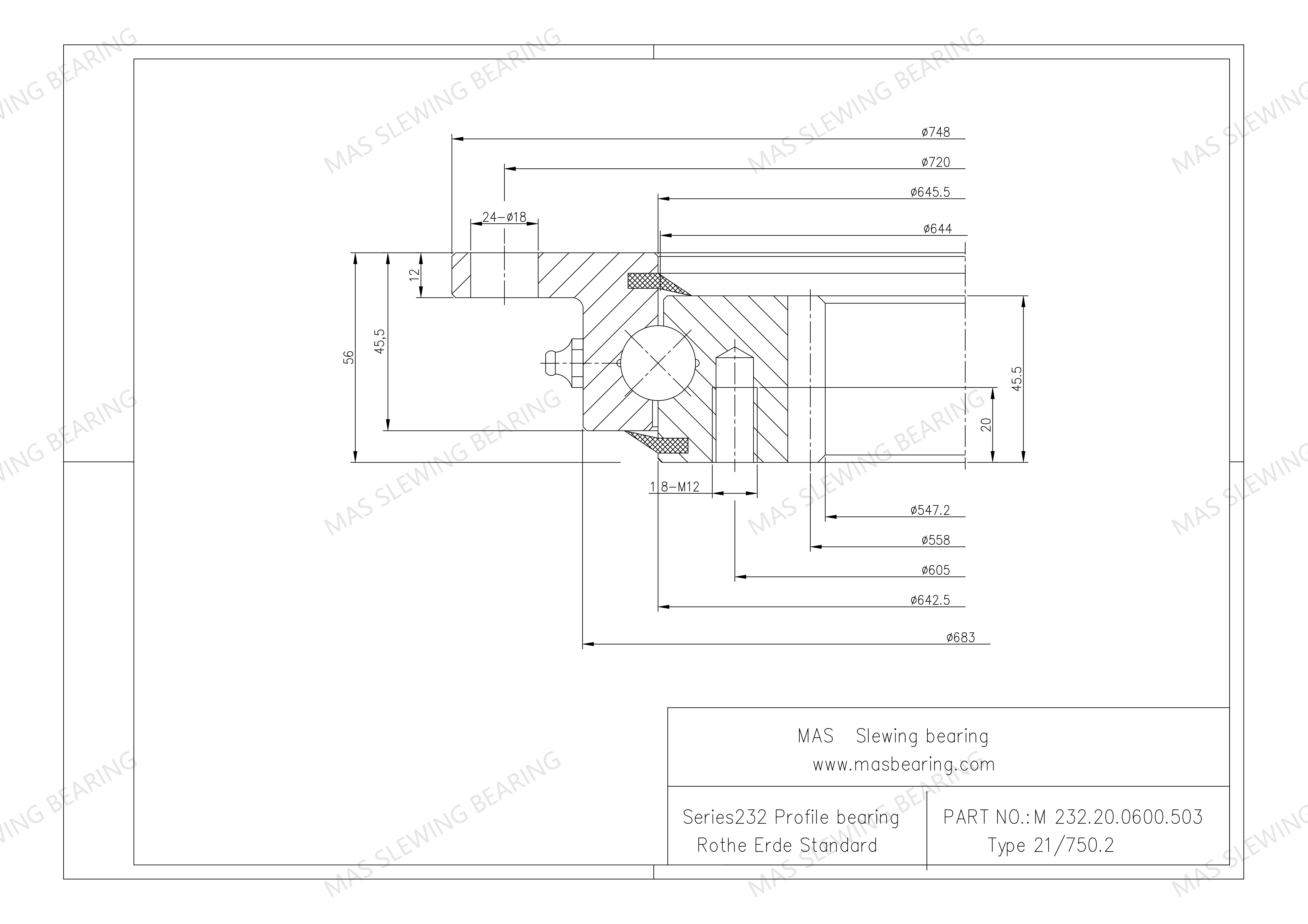 M 232.20.0600.503 Tipo 21/750.2