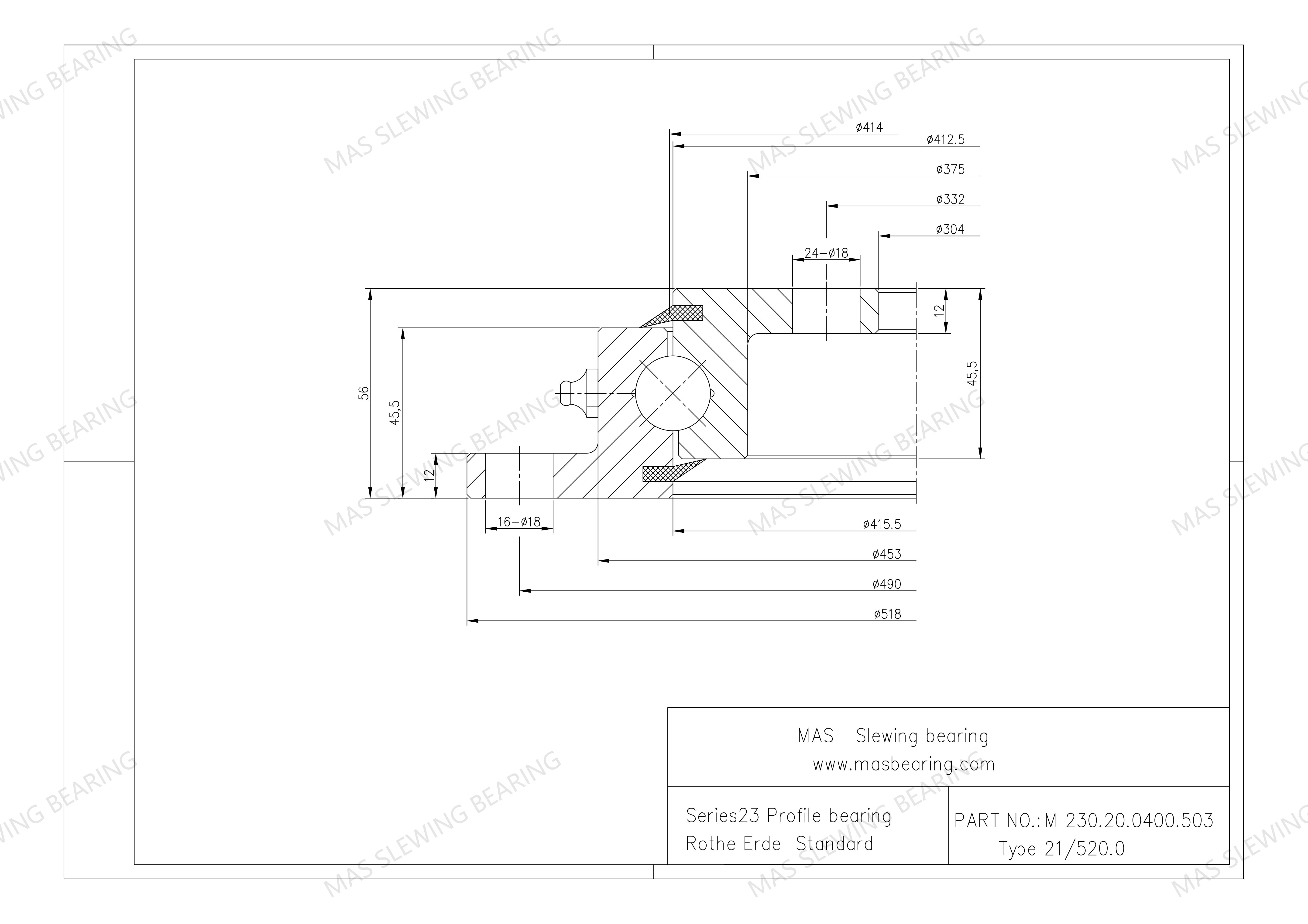 M 230.20.0400.503 Tipo 21/520.0